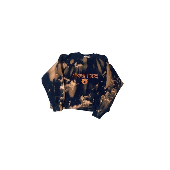 Vintage Acid Wash Auburn Tigers Pullover Crewneck, Adult Mens M (fits like S/M) - Picture 1 of 2